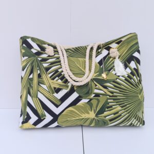 The Green Forest Beach Bag